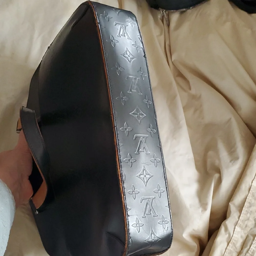 Louis Vuitton Black Monogrammed Bag